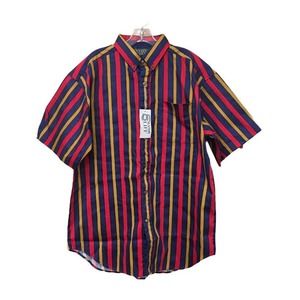 Vintage Striped Shirt Size Large